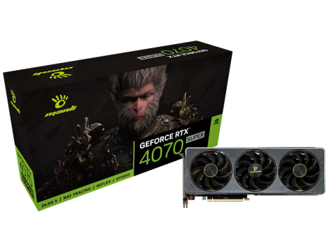 [China only] Manli GeForce RTX™ 4070 Super 12GB Triple Black Myth Wukong Limited Edition